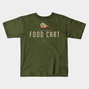 Portland Food Carts- El Pastoria Kids T-Shirt